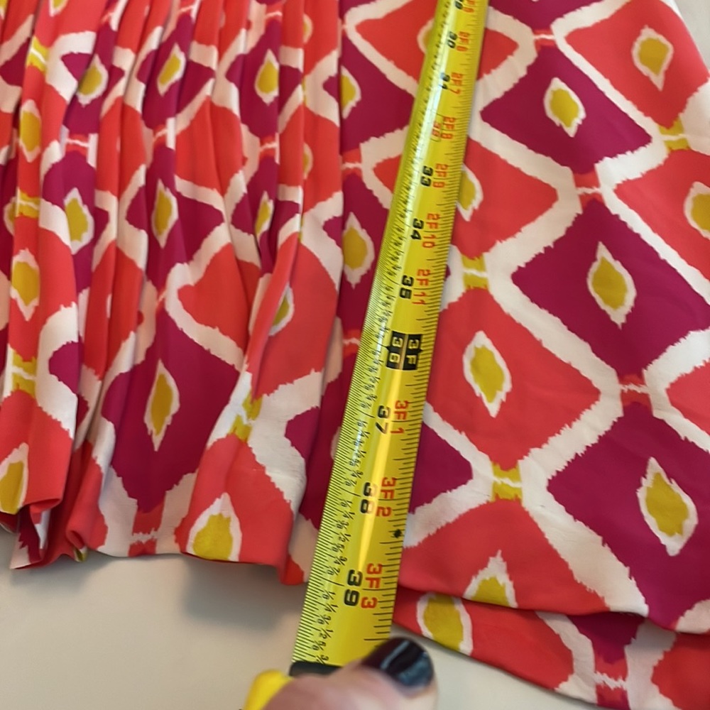 Tory Burch Ikat print silk dress 4 - Picture 10 of 10